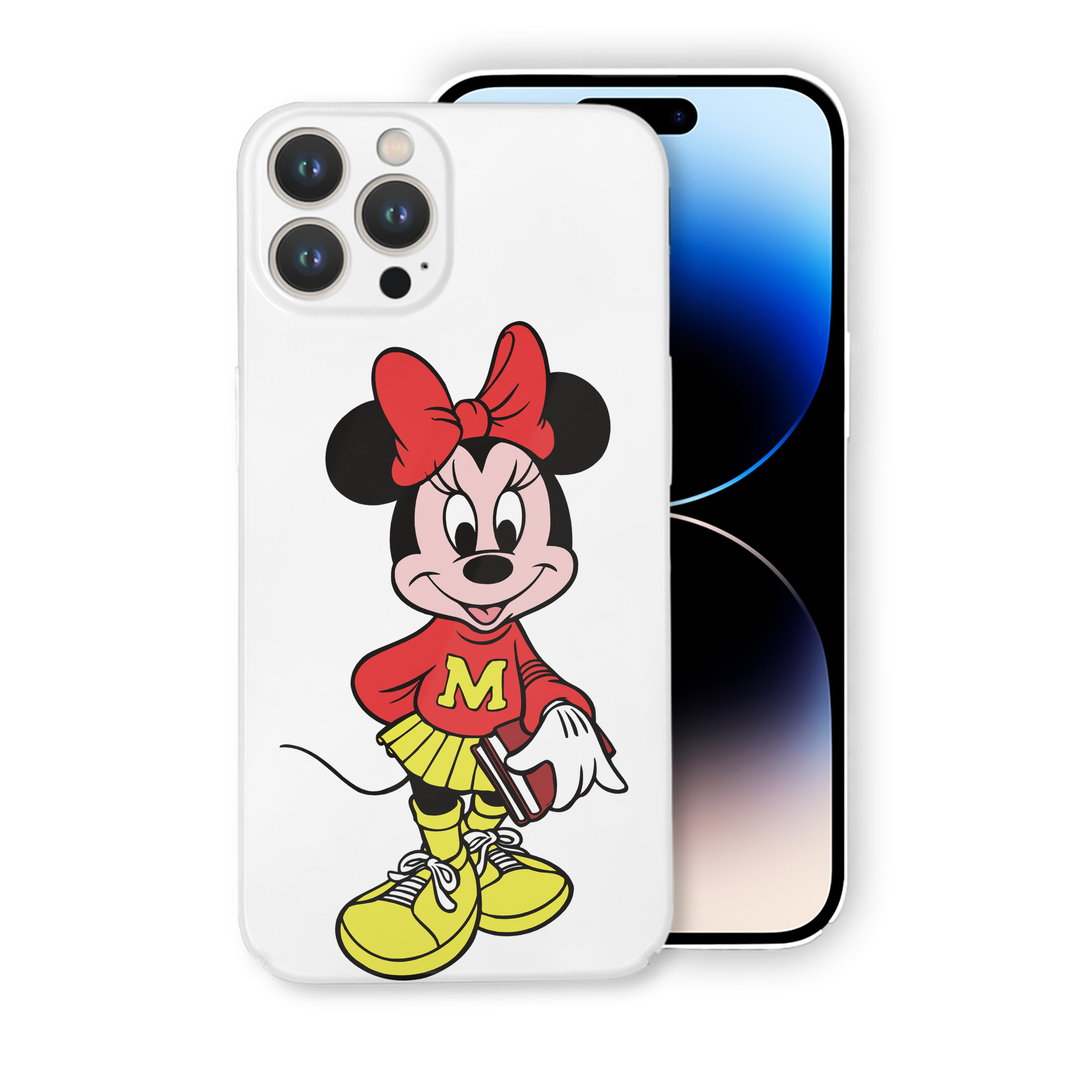 （画像用） ミッキーマウス Mickey Mouse 【iPhone 14シリーズ対応】ハードケース